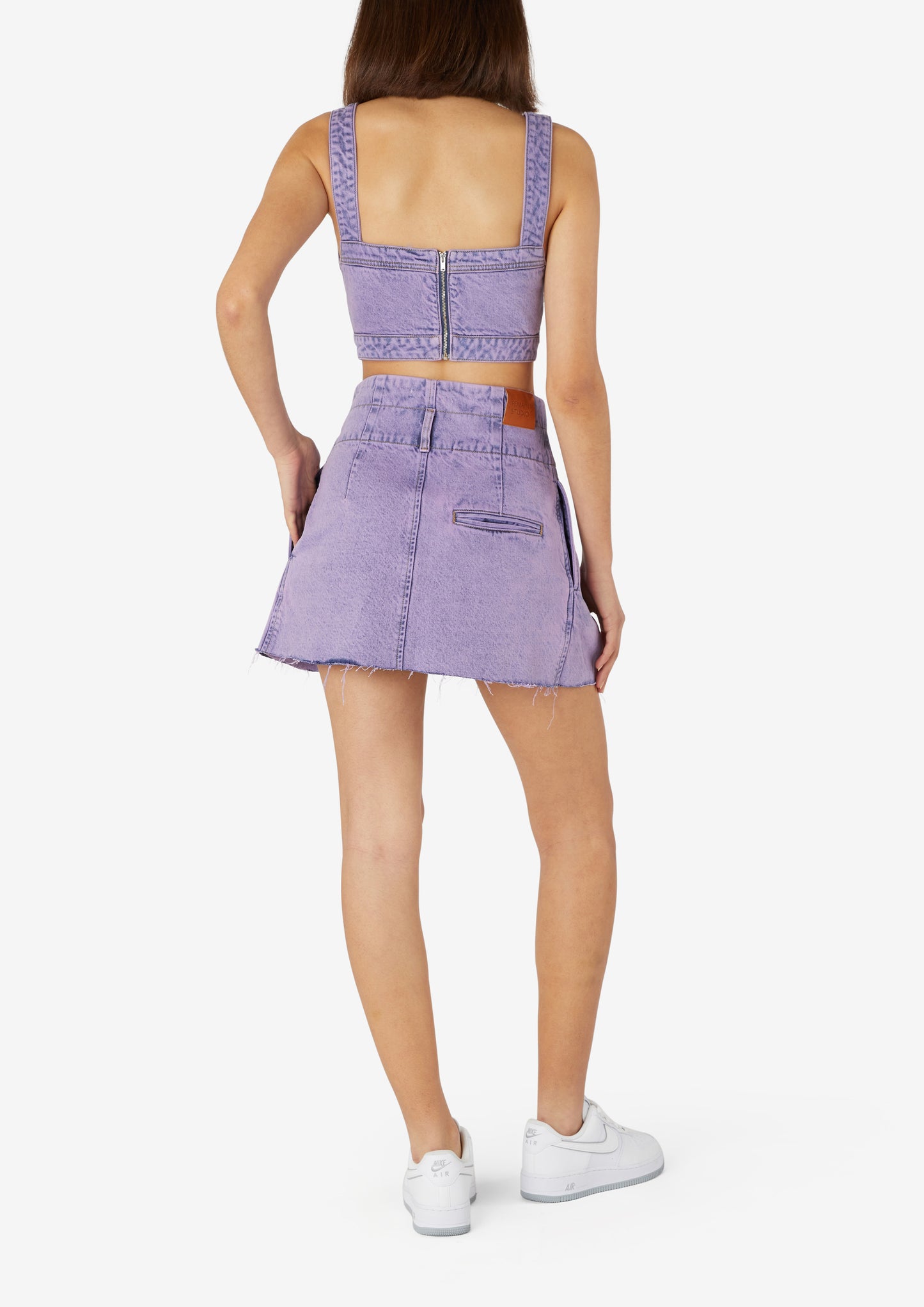 Payton Mini Skirt Ochid