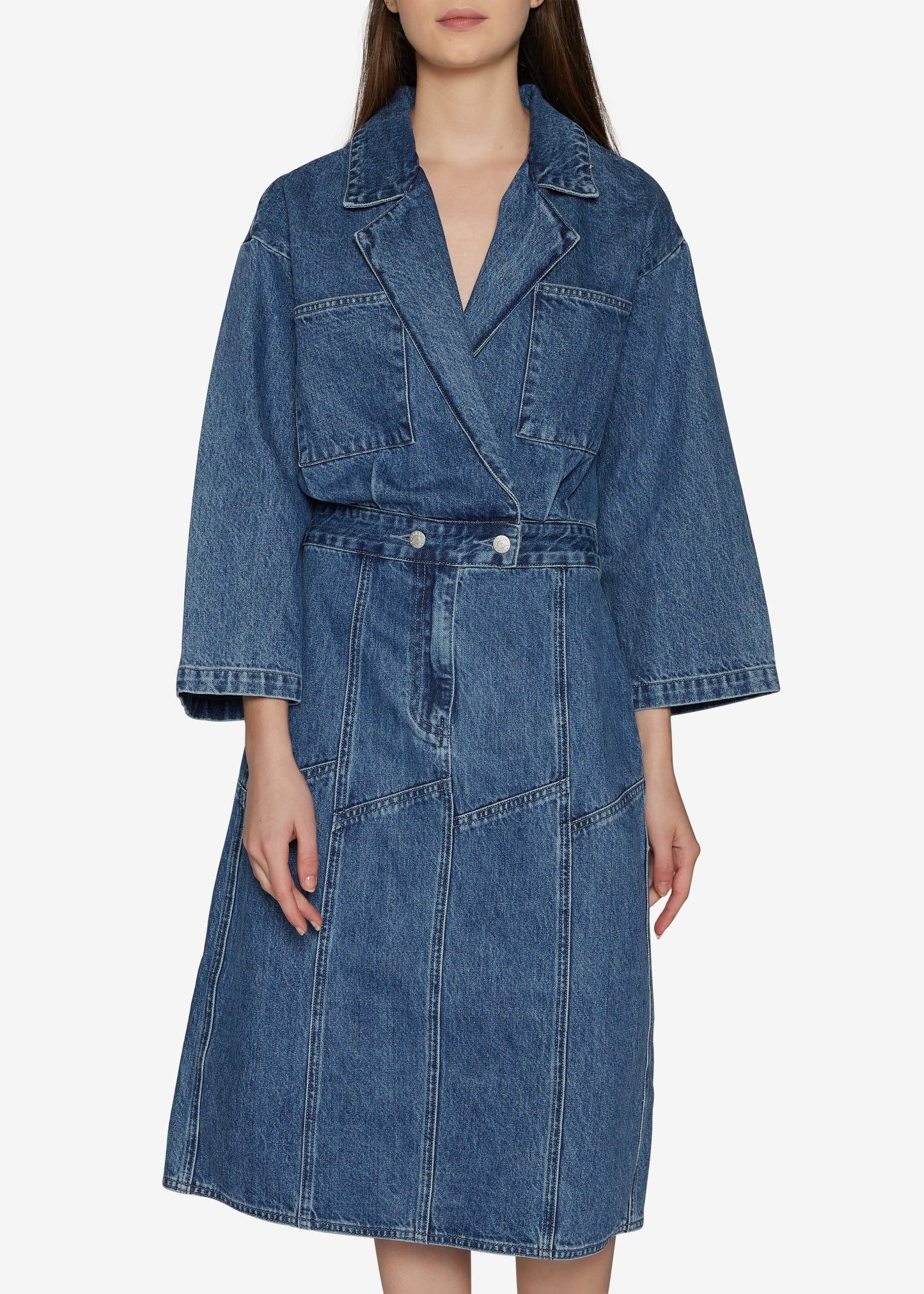 Denim Work Dress