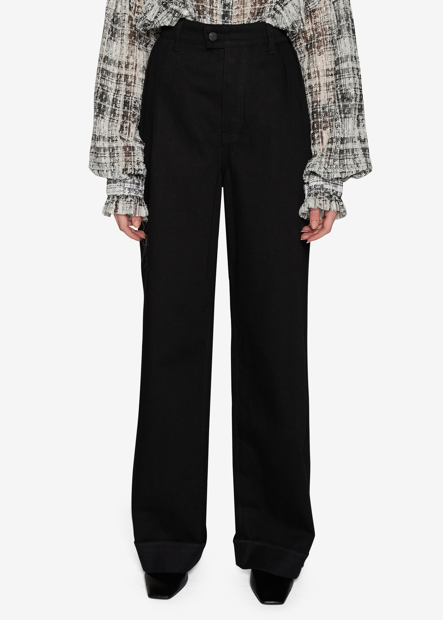 Wide Leg Trousers