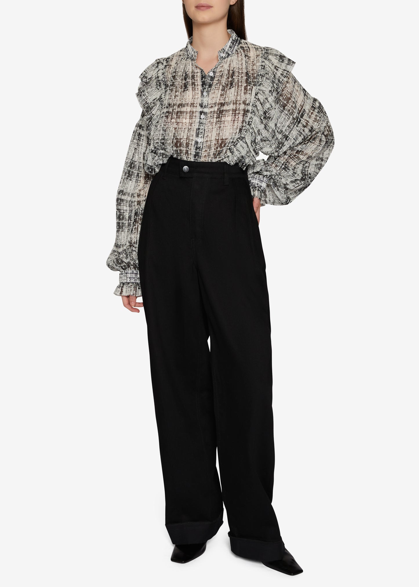 Wide Leg Trousers