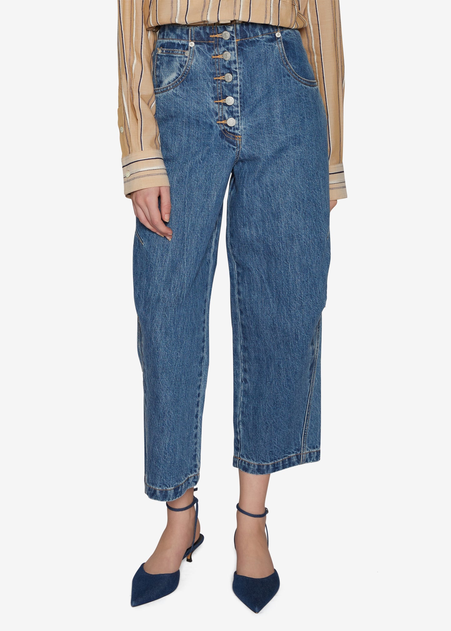 Button Fly Jeans