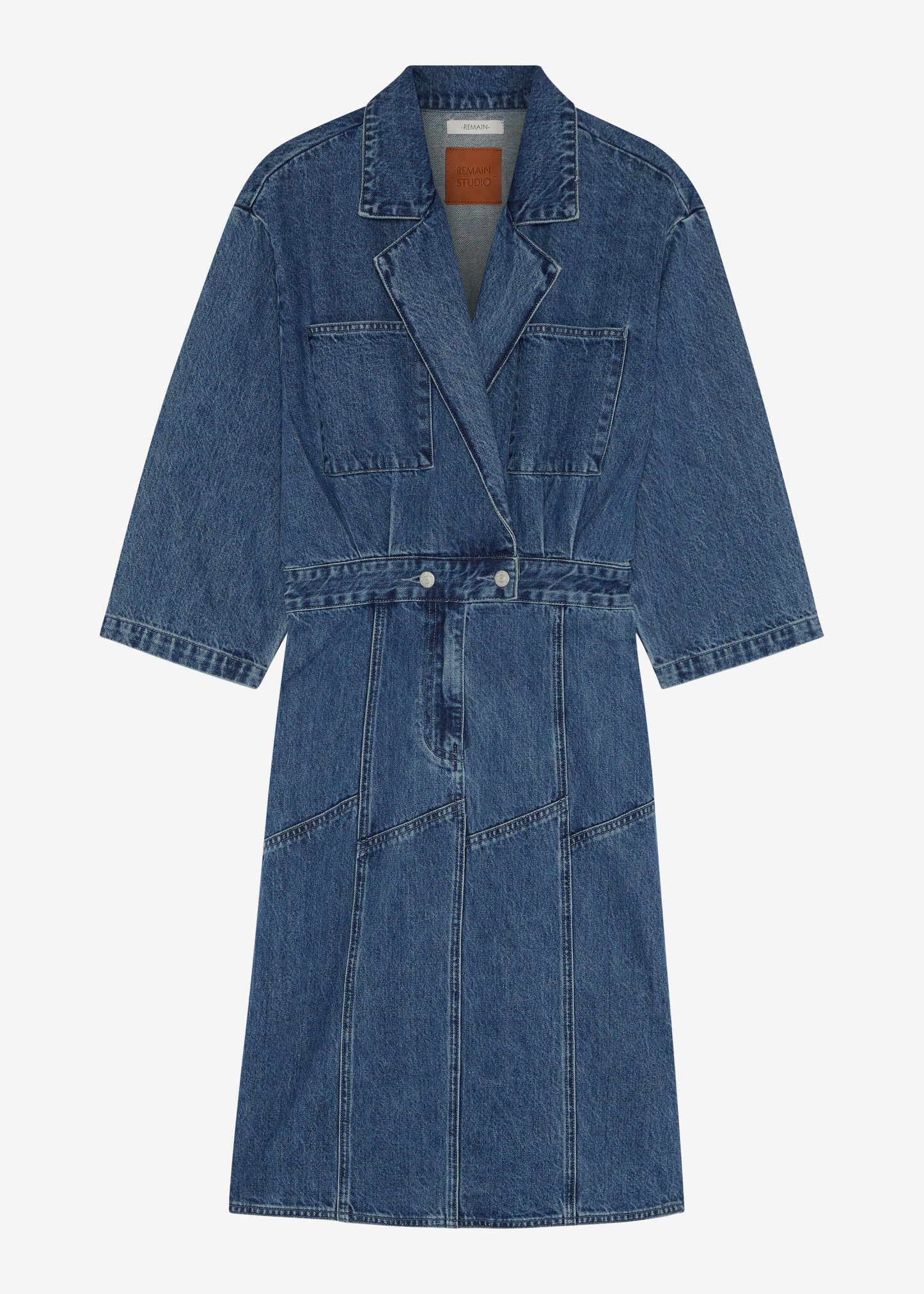 Denim Work Dress