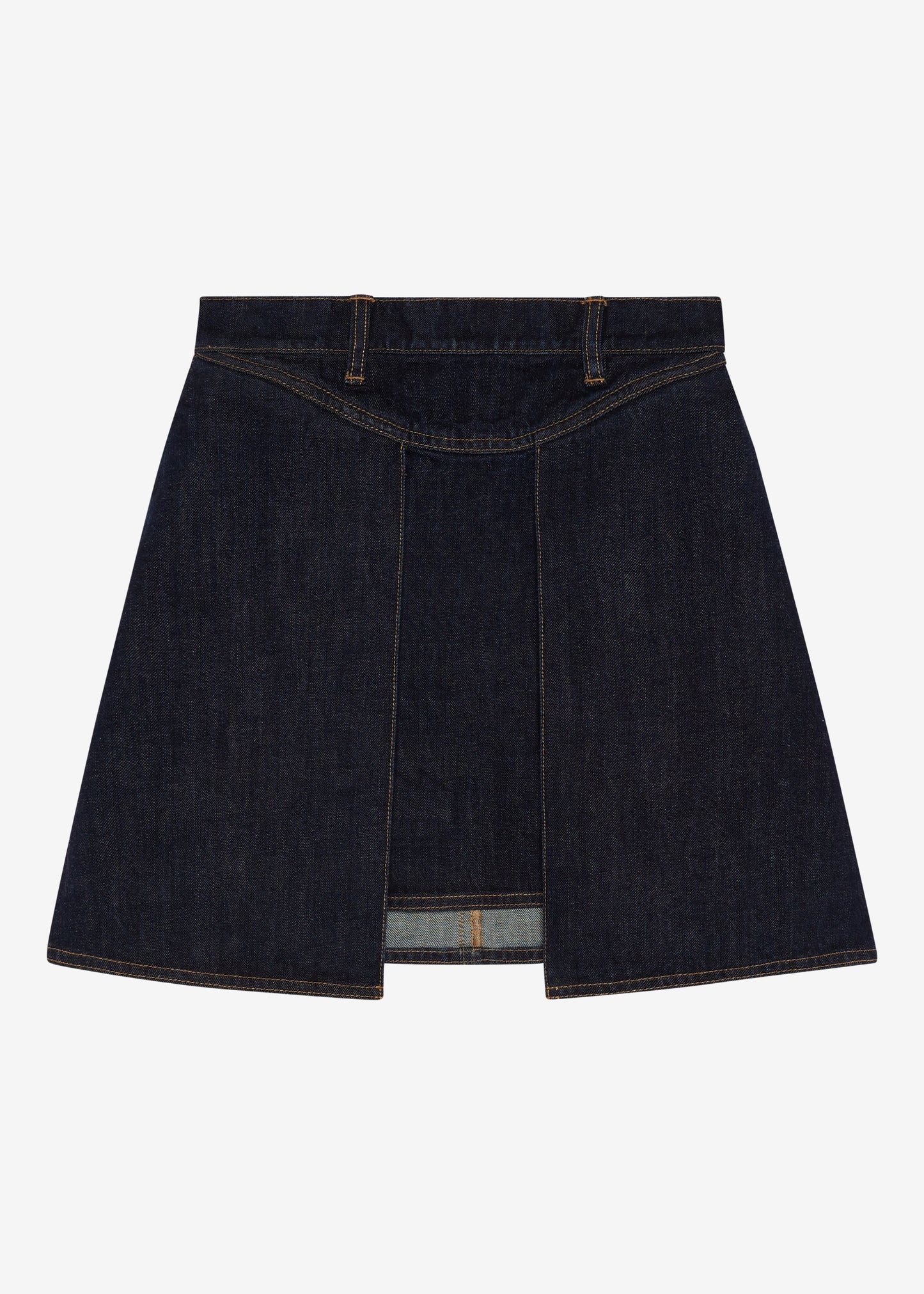 Mary Jane Indigo Mini Skirt