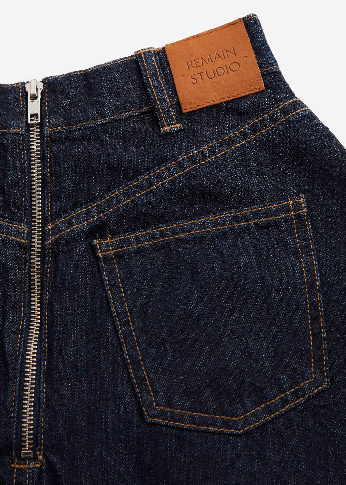 Mary Jane Indigo Mini Skirt