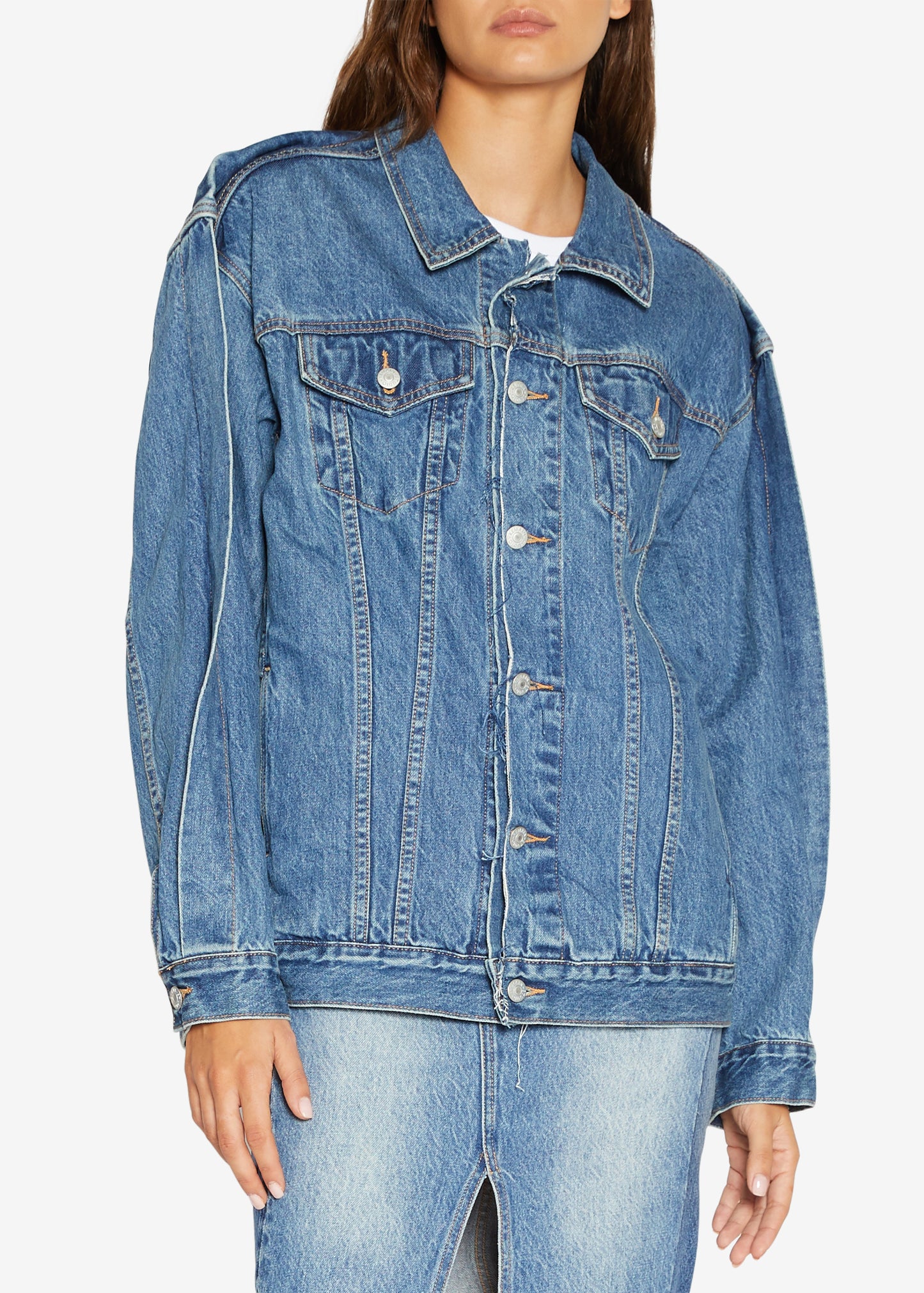 Vintage Folding Denim Jacket