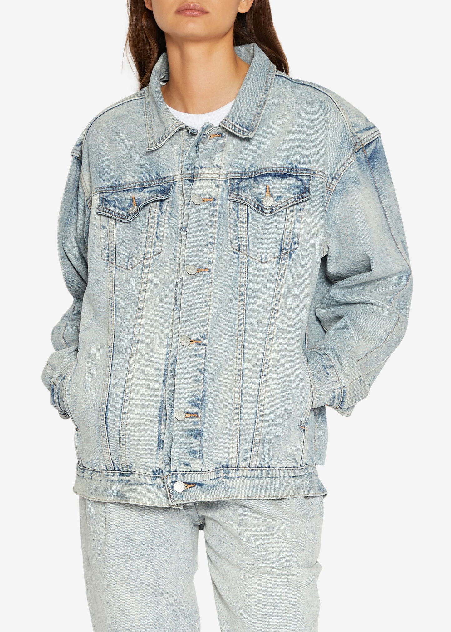 Folding Denim Jacket