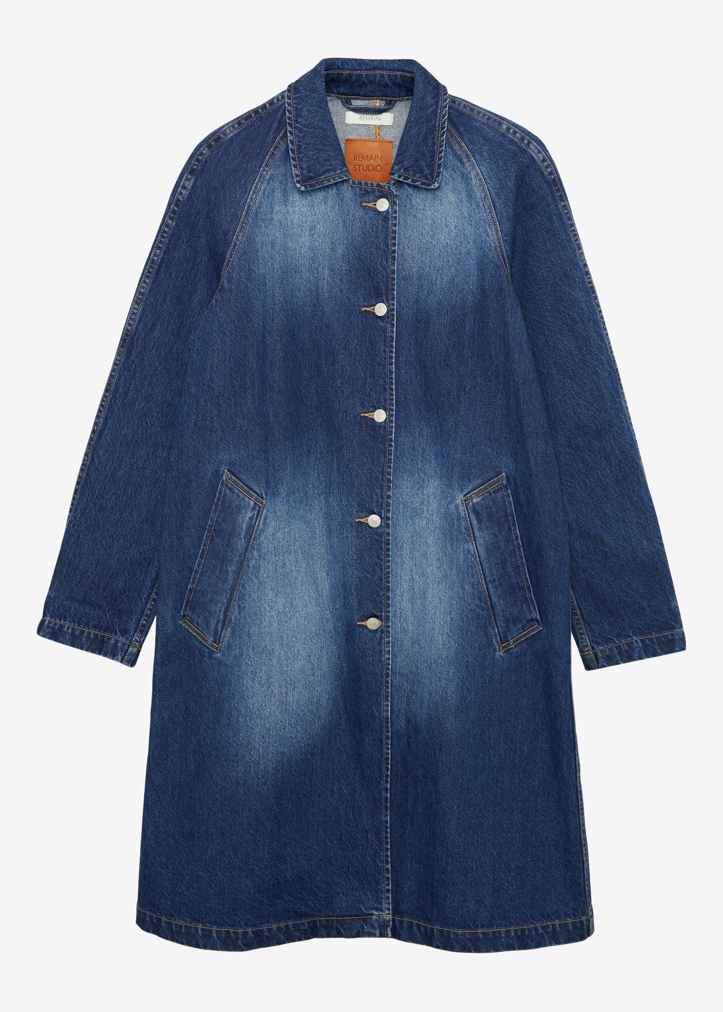 Denim Car Coat