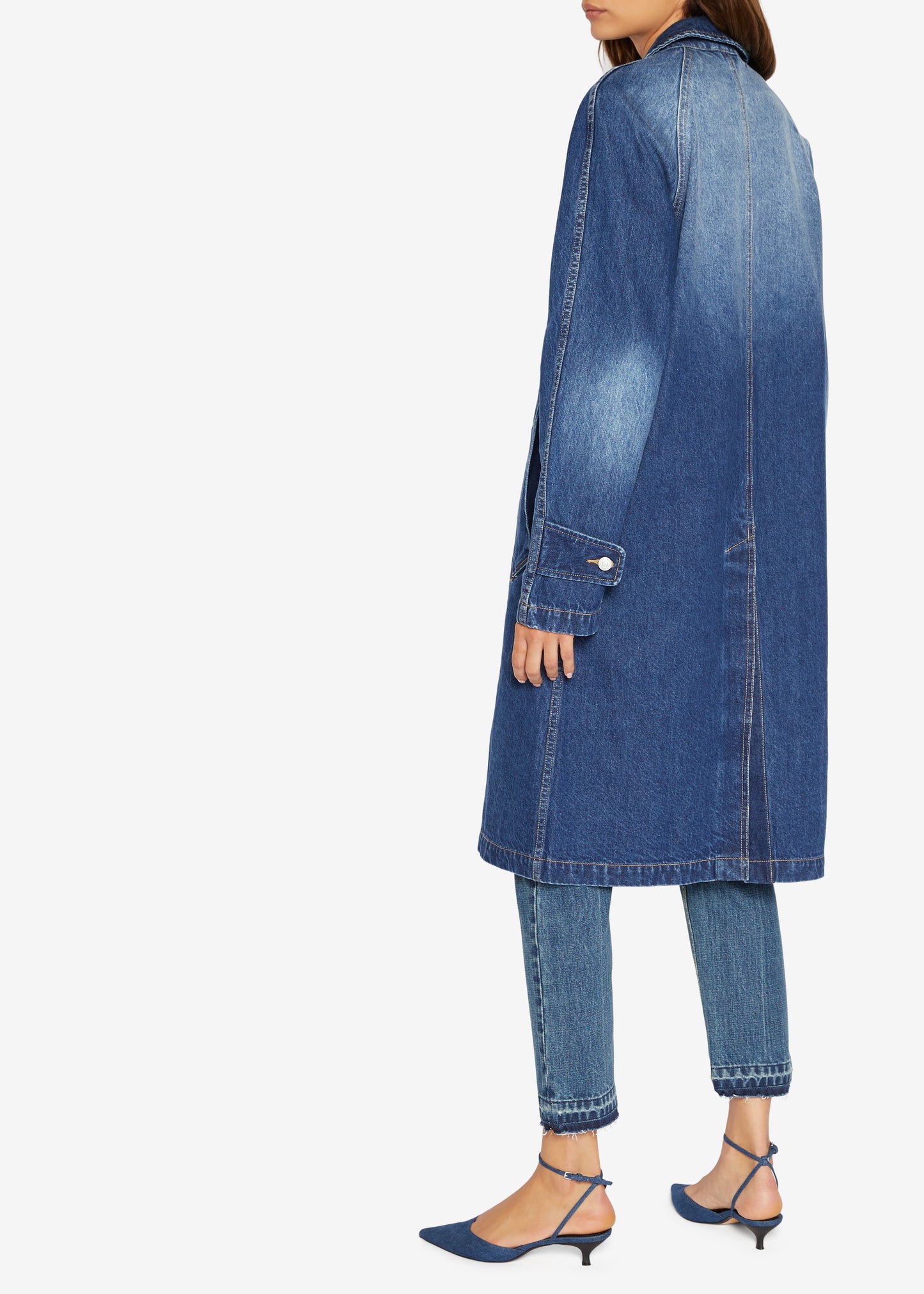 Denim Car Coat