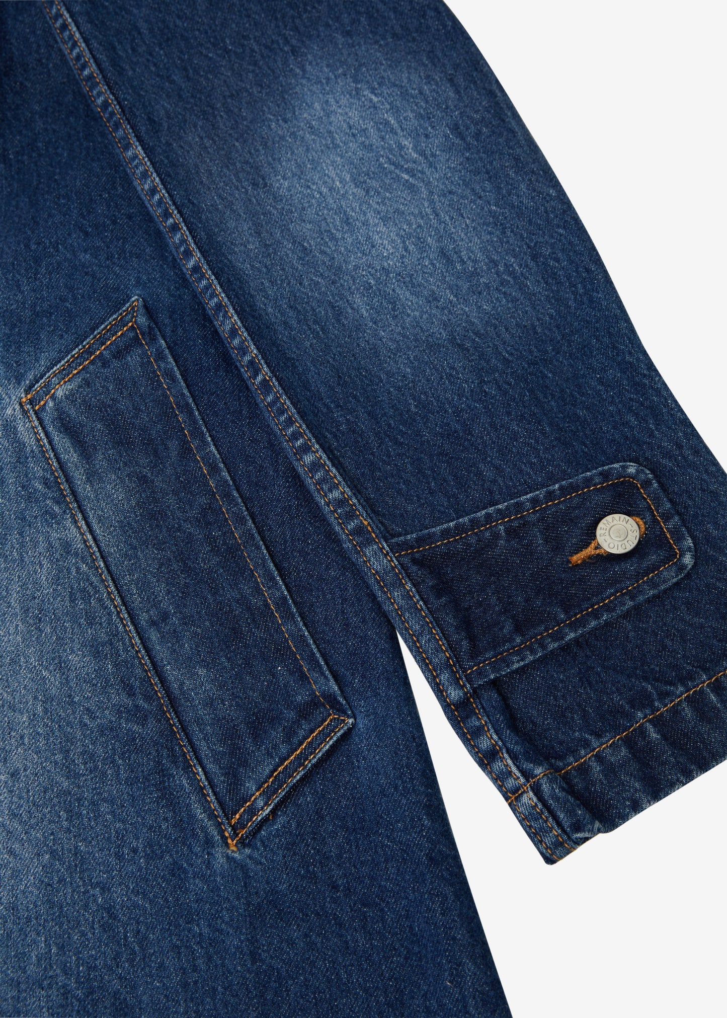 Denim Car Coat