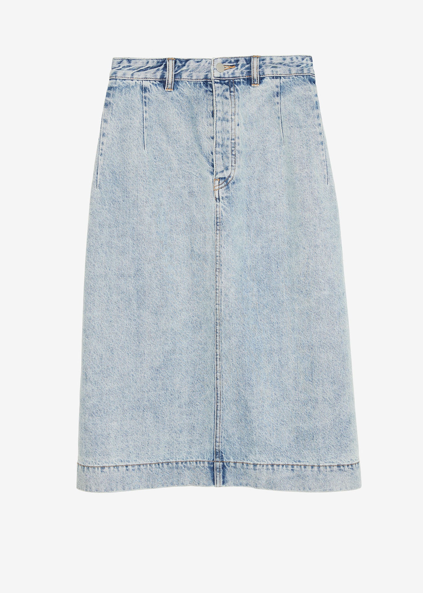 Folding Denim Skirt