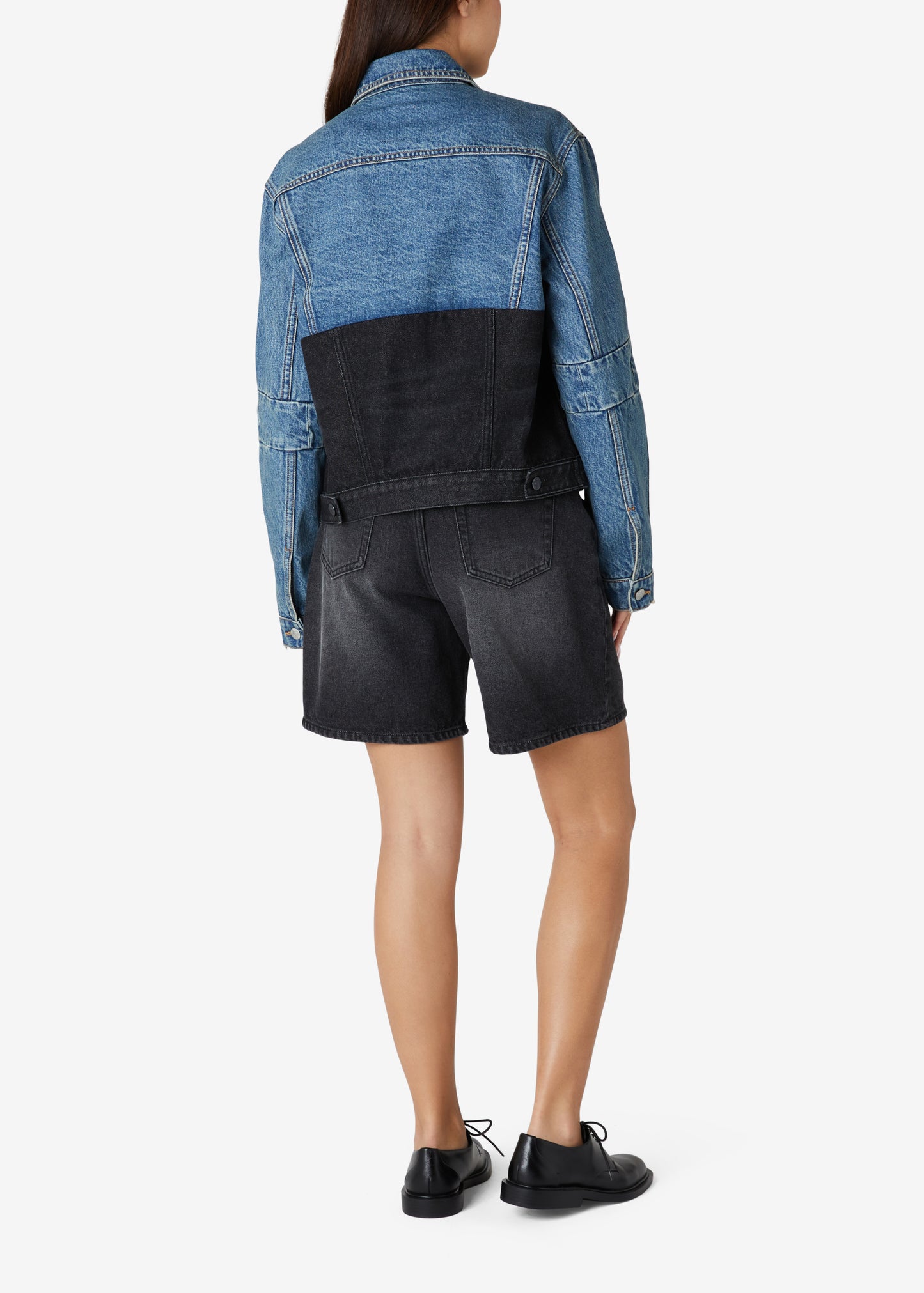 Ed Denim Shorts - Two Tone