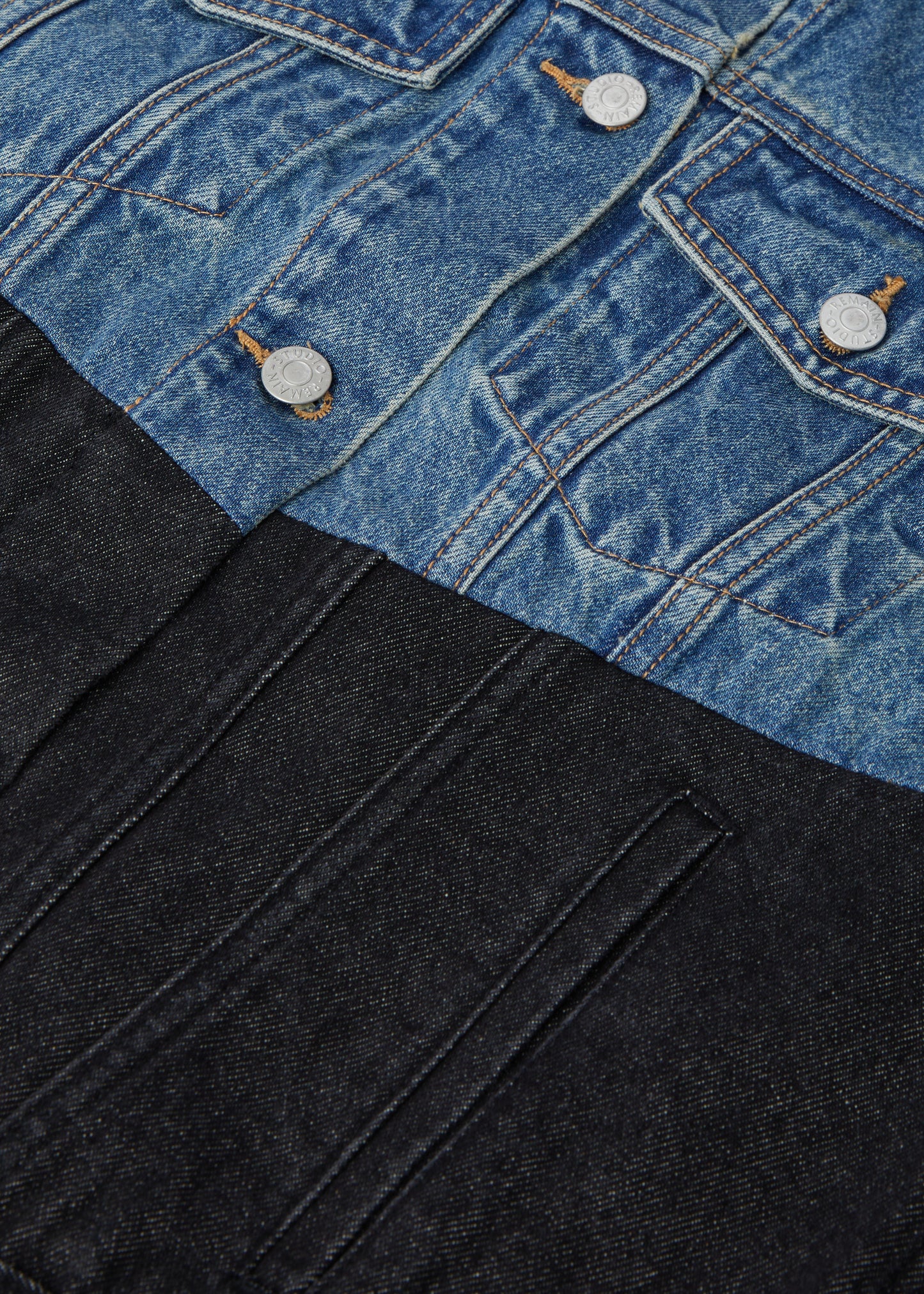 Ed Denim Jacket - Two Tone