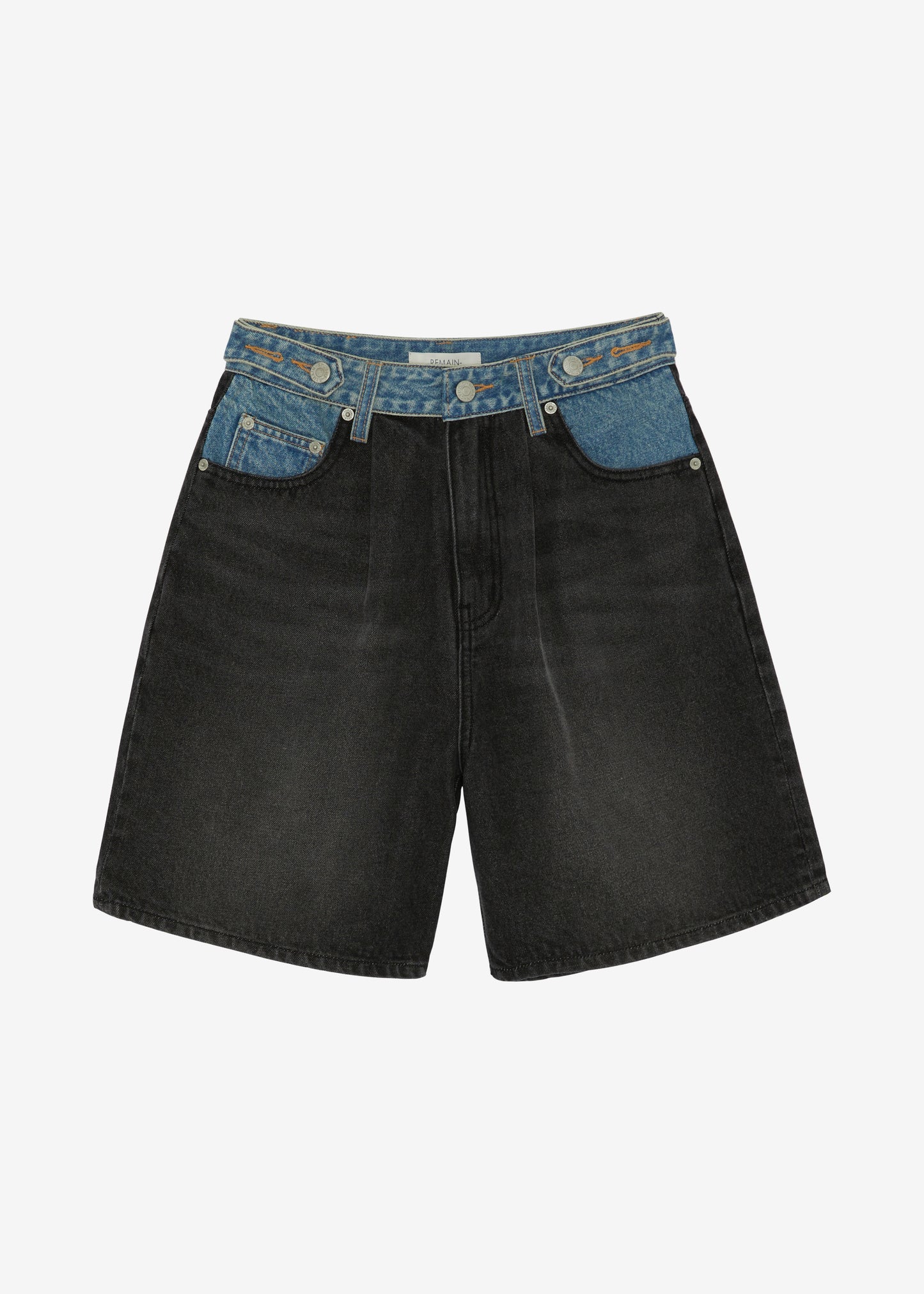 Ed Denim Shorts - Two Tone