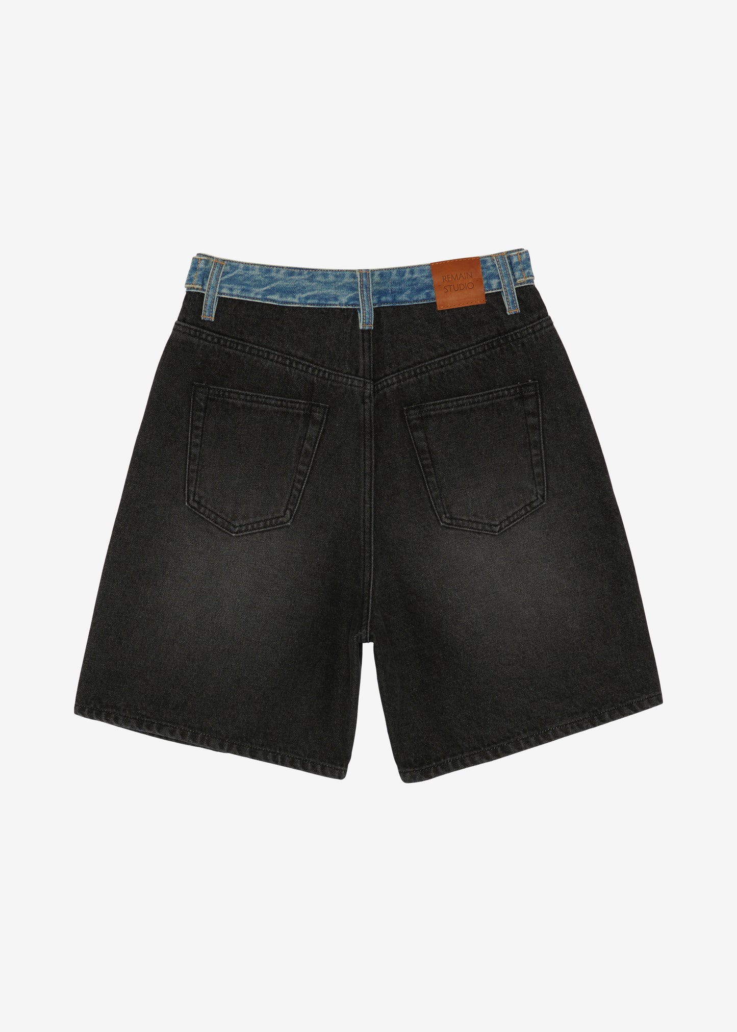 Ed Denim Shorts - Two Tone